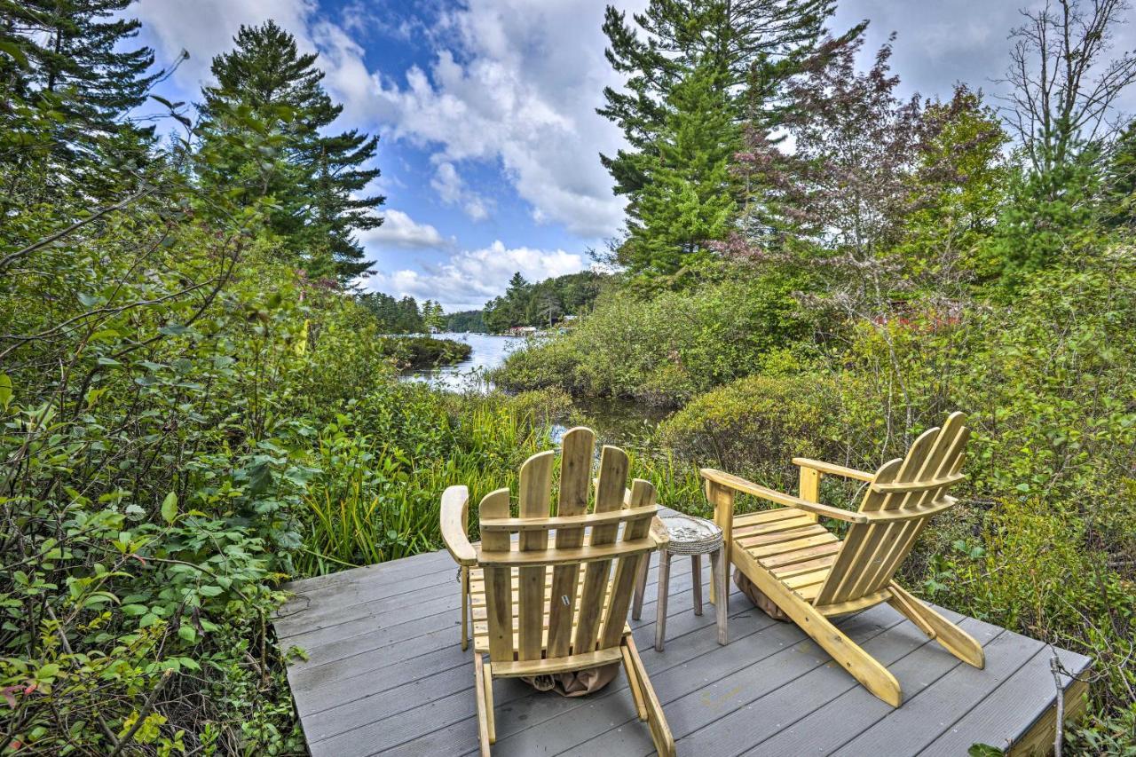 Adirondacks Cabin With Fire Pit On Otter Lake! Forestport 외부 사진